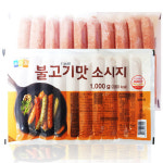 소디프 소디프 불고기맛 소시지 1kg