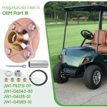 776938 WANTONE RACING 골프 카트 뒷바퀴 허브 야마하 드 JW1-F53T0-09-00 JW1-G6542-00-00