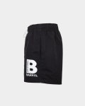 배럴 배럴 배럴 배럴 유니 라이프 우븐 숏팬츠 B3SUHPT001BLK