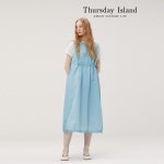 써스데이아일랜드 코쿤핏 레이어드 원피스 T234MOP647W