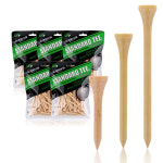 지온컴퍼니 카시야 KAXIYA 카시야 원목나무 스탠다드 골프티 5세트 250개 롱150개 숏100개