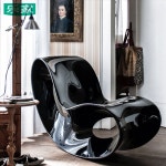 북유럽 흔들의자 1인용 발코니 소파 암체어 사무실 리클라이너