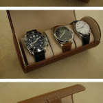 시계 보관함 와치롤 3구 휴대 케이스 파우치 박스