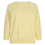 예쎄 원형 장식 7부 니트 YW05KP42C