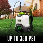 EGO POWER 15 2L 4갤런 무선 백팩 스프레이 배터리 충전기 미포함 - BSP3500