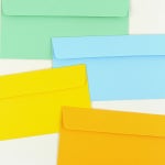 핑크풋 가로봉투 용돈 세뱃돈 편지 파스텔 봉투 72매