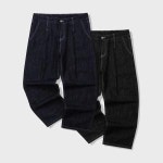 남자청바지 남자 세미와이드 블랙진 스트레이트 청바