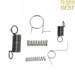 SHS 풀 스틸 기어박스 용수철 세트 버전 2 3 AEG
