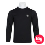 남자 보유 냉감 스판 긴팔 티셔츠 검정 FRX-TSA-117