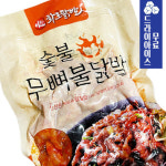 분이네 숯불 무뼈 불닭발 280g 드라이 화로 닭발 양념 안주야식 간편식 유통기한25 10 27까지 1개
