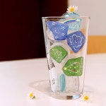 아트앤허그 개별 포장 씨글라스 핸디톡 10개 DIY 만들기 키트 바다유리 업사이클링 1세트 개별포장 화이트데코펜 4색데코펜