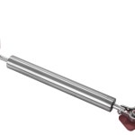 스테인리스 밀대 반죽 만두 손잡이 베이킹 롤러 타이거크라운 편한 제빵