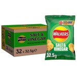 워커스 워커스 Walkers Salt and Vinegar Crisps Box 워커스 솔트 앤 비니거 감자 스낵 32 5g 160개