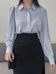 언니가간다 메르시엘 찰랑 블라우스