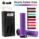ODI MTB 자전거 그립 잠금 장치 22 고무 핸들 바 커버 여행접이식 자전거 용 날피스 모양 미끄
