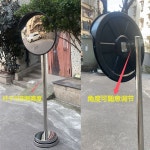 스탠드 볼록 거울 모퉁이 돔반사경 조절식 광각 실내