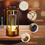 레이샤인 휴대용 금속 테이블 램프 4000mAh 충전식 야외 무선 파티오 캠핑용 3가지 컬러 스텝리스 디밍