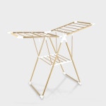 코드리빙 원목 원룸 이불 수건 미니빨래건조대 LD2 AW