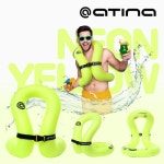 아티나 아티나 넥베스트 100kg 네온옐로우 튜브형 수영보조용품 넥튜브 N4