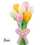 셈퍼텍스 요술풍선 데이지 튤립 꽃다발 만들기 세트 튤립 4색혼합 4세트