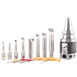 보링바 밀링 헤드 공구 센터 홀더 상수도 조정 CNC 1개 세트 BT40-NBJ16