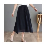 스커트 봄 캐주얼 여름 의류 필수템 가을 샤랄라 여자 주름 가을 이쁜