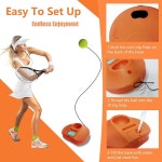 ZTATNIE 테니스 연습 리바운드 트레이너 세트 스트링 3 교체 볼 솔로 훈련 도구 휴대용 장비 Medium