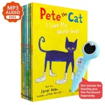 몬테소리 어린이용 고전 이야기 책 어린이 조기 교육 영어 숏 읽는 Pete The Cat 6 권 세트 1개