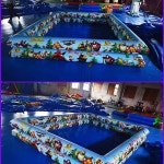 이동식수영장 마당 에어 물놀이 수영장