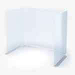 책상가림막 소 투명가림판 유치원 칸막이 위생가림판