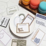 스티커팩 빈티지 라벨 스티커 잡화 포스터