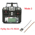 UNKNOWN UNKNOWN FLYSKY FS i6X 10CH 2 4GHz AFHDS 2A RC 송신기 X6B... A8S iA10B iA6 수신기 FPV 레이싱 드론 리테일박스 Mode 2 FS RX2