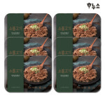하누소푸드시스템 하누소 하누소 하누소 양념 소불고기 500g x6팩 3kg