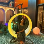 달 조명 그네 호텔 관광지 충전식 싱글