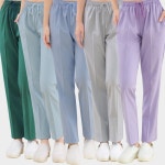 샵피라 샵피라 수술복 스크럽복 여성 간호복 바지단품 하의 고무줄 밴딩 실습복 병원유니폼 S0275