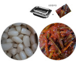 옥여사 2종 마늘쫑 무침 락교 마늘 절임 각200g씩 반찬거리 밑반찬 종류