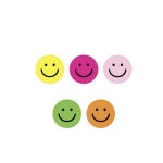 도나앤데코 도나앤데코 퓨어 스마일 원형 스티커 240개