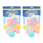 한국식 스웨덴 젤리 캔디 구미 SWEDEN 국산 간식 2개 100g