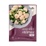 하담푸드 네네치킨 네꼬닭 촉촉한 스팀 닭가슴살 마늘맛 