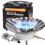 국산 NEW 바람막이 부채버너 캠핑 낚시 가스버너 동산기업 DSH-201