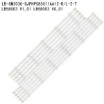 LED 스트립 필립스 58TV L REV A LB LB-GM3030-GJPHP585X11AA12-R 58PUS6203 12 NS-58DF620NA20 TPT580B5
