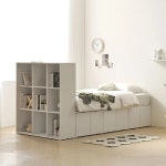 서재 수납가구 파티션책장 파티션 침대 세트 침실가구 침대세트 책장 수납 C31162