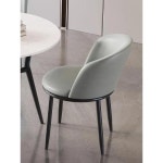 식당 의자 레스토랑 등받이 테이블 모던 심플 데스크 마작 메이크 10 Single chair2 p