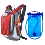 방수 스포츠 배낭 클라이밍 등산 하이킹 러닝 자전거 사이클링 19 빨간 and 1L water 18L