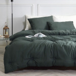 아르지오 아르지오 사계절 프리미엄 알러지케어 호텔침구세트 차렵이불 신혼 혼수 기숙사 Q K 딥그린 이불 베개커버 세트 SS이불 베개커버1장