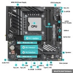 ERYING DIY 게임호환 컴퓨터 마더보드 CPU 콤보 인터포저 키트 i7 프로세서 DDR5 RAM PC 컴플리토 13850HX 20C28T
