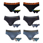 트라이 삼각팬티 남성 아웃밴드 무지 로고 브리프 남삼각 팬티 6매입 세트 95 두째삼각팬티 2통6매