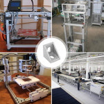 알루미늄 2020 3030 4040 코너 브래킷 피팅 프로파일 CNC 라우터용 앵글 20-5 개