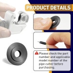 41317 튜빙 커터 스페어 휠 블레이드용 5팩 교체 블레이드 RIDGID 모델 101 103 104 117 118 150 151 152 153 205 구리 파이프 E-3469