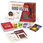 Exploding Kittens Good vs Evil - 2-5인용 - 만 7세 이상 - 넷플릭스 쇼에서 영감을 받음 - 하이 스테이